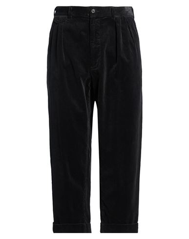 Man Pants Dark green Size L Cotton