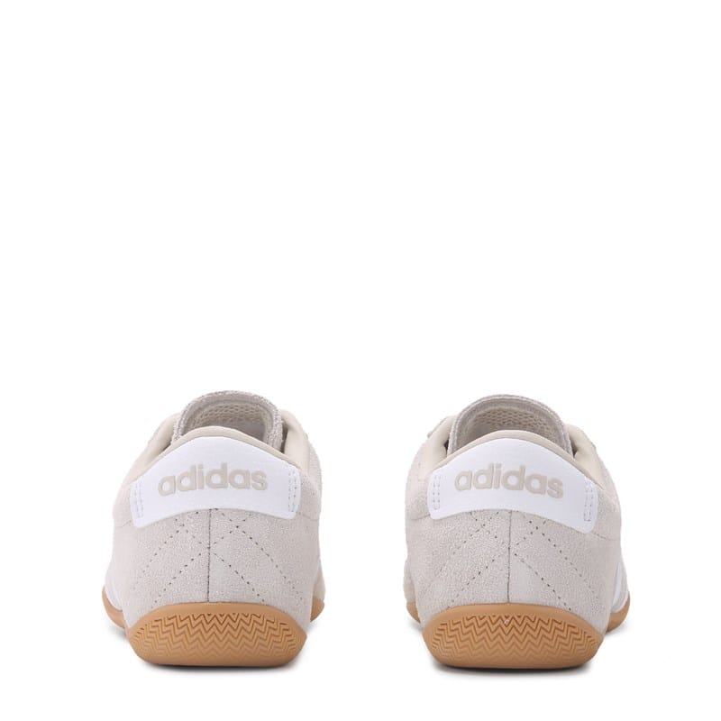 Women's Grand Court Low Sneakers (Light Beige/Suede)