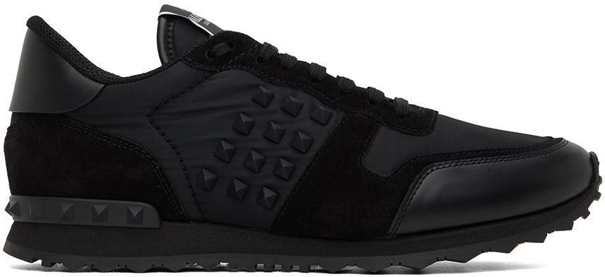 Black Rockstud sneakers