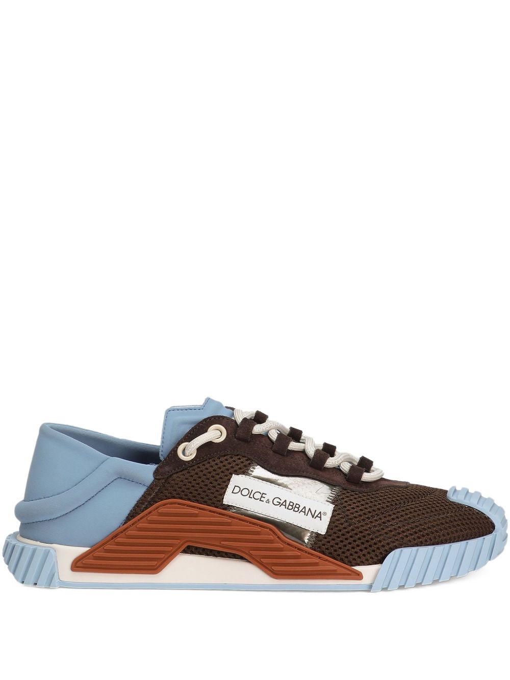 Dolce & Gabbana NS1 mesh-panel sneakers - Blue