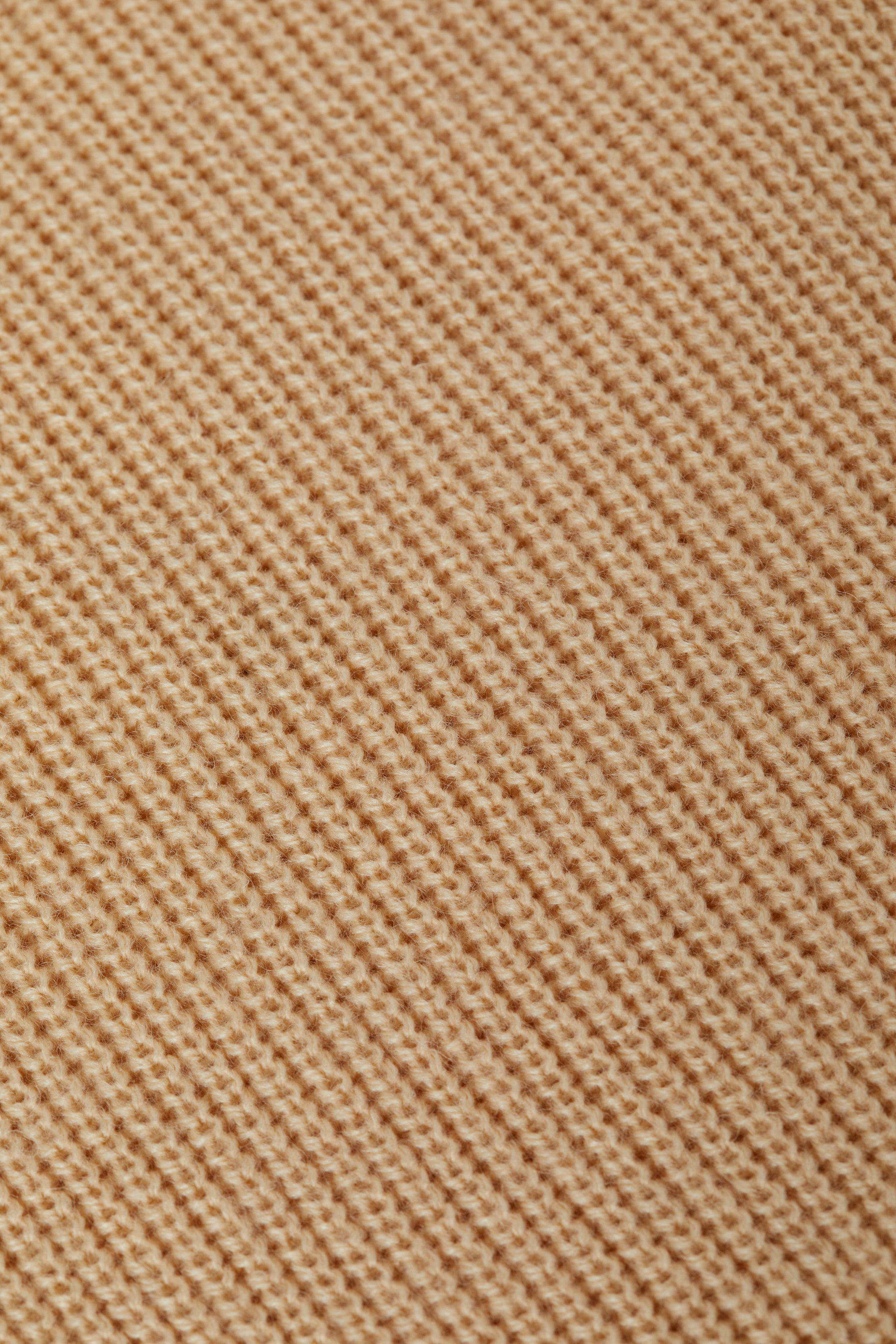 Antonella Crossover Sweater In Warm Sand