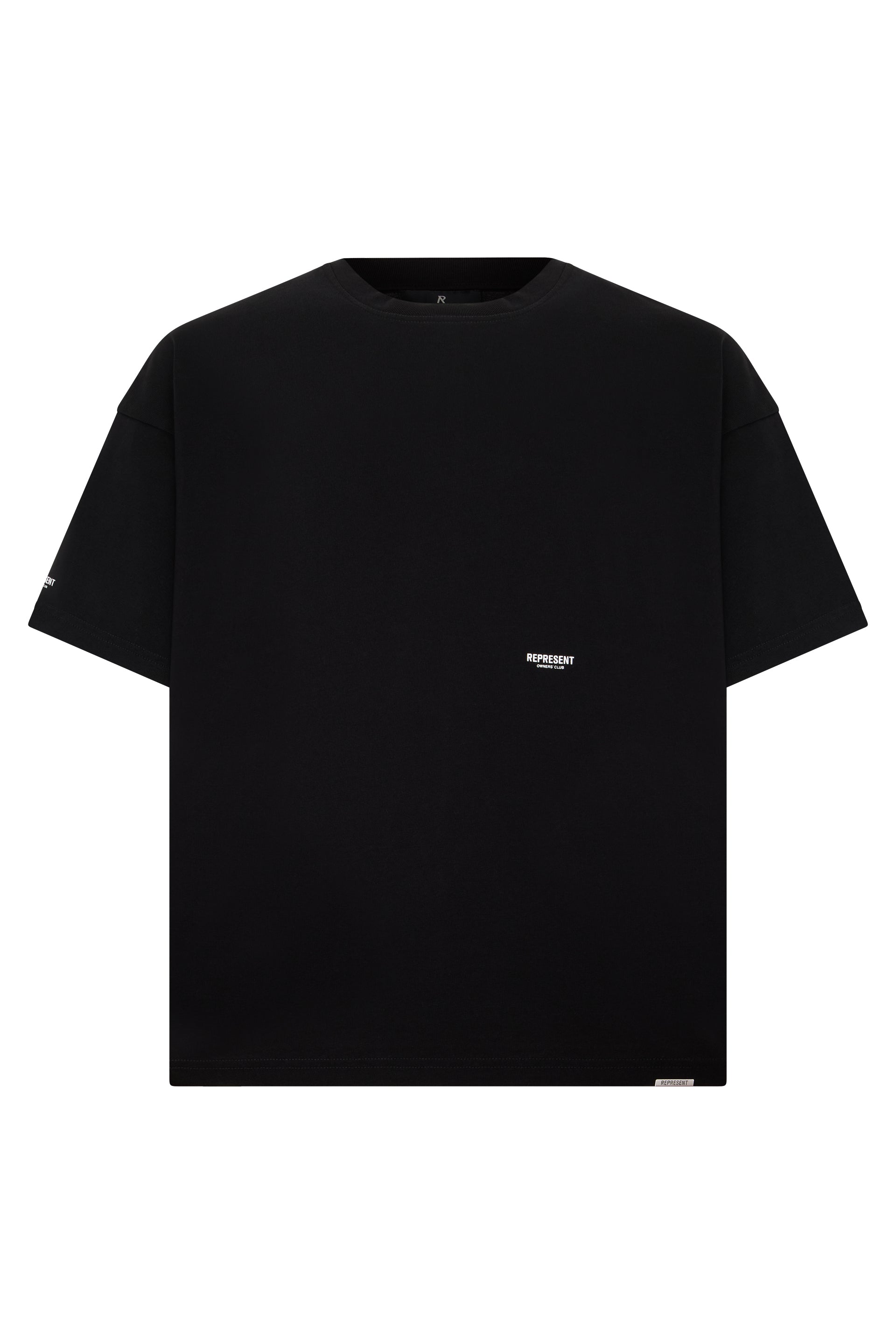 Embroidered Logo T-Shirt — Black