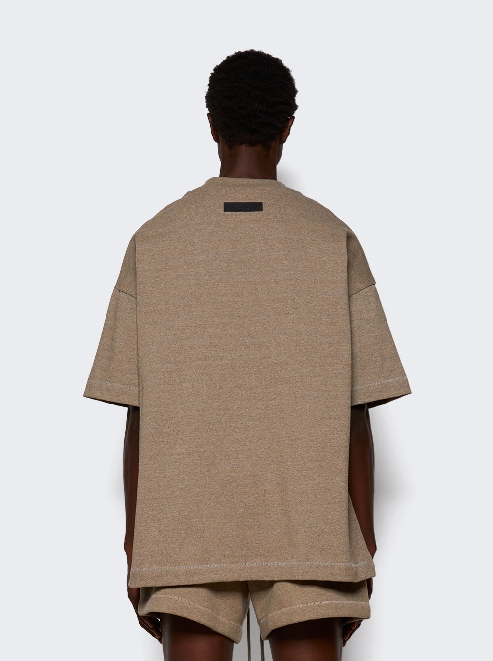 Logo-print cotton T-shirt - Grey