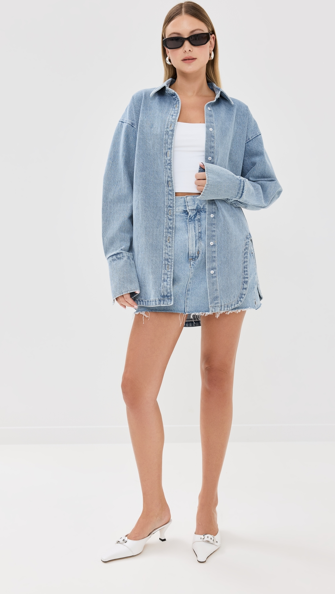 Off Duty Denim Shirt Classic Denim