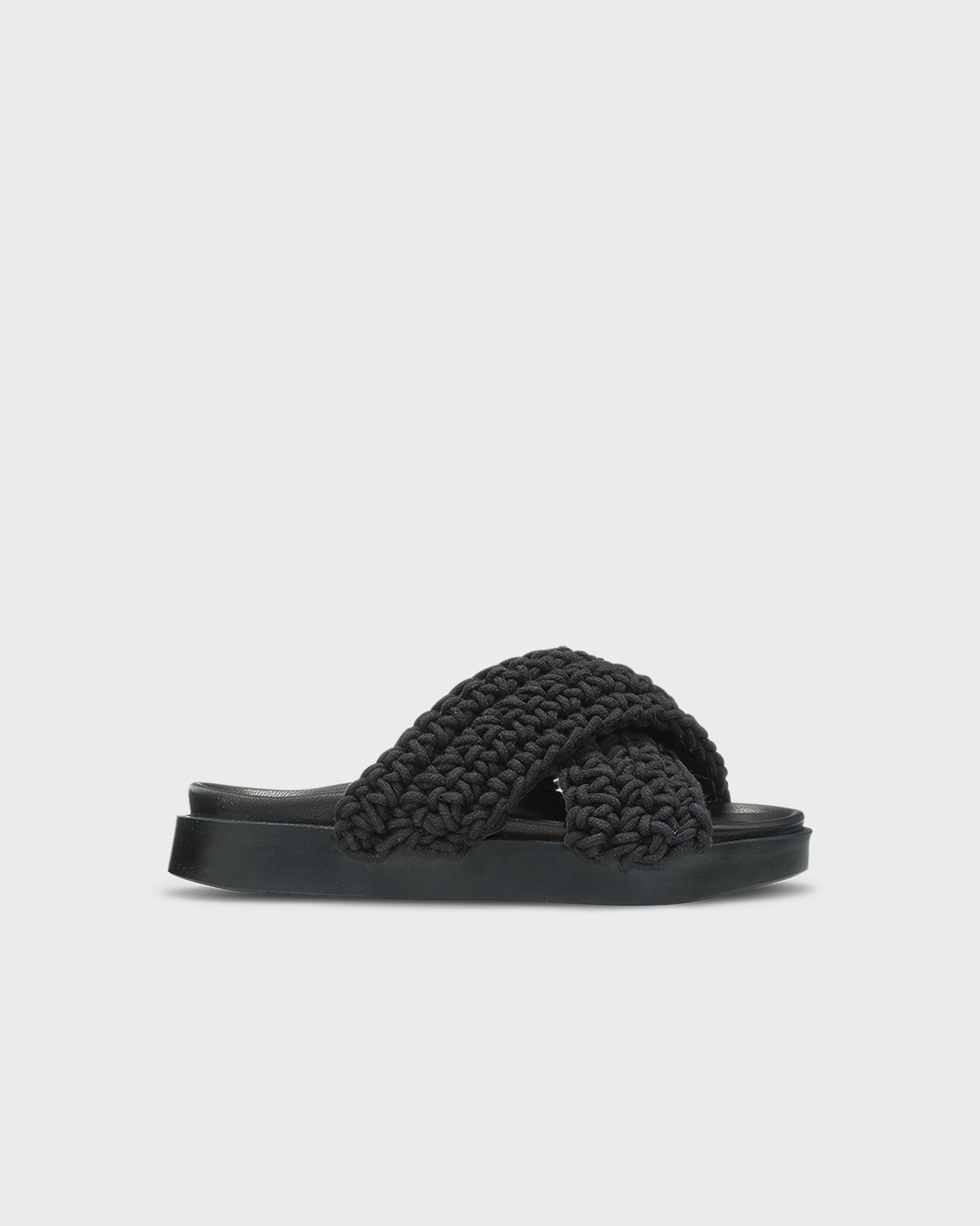 Inuikii Sandals Woven Black EUR