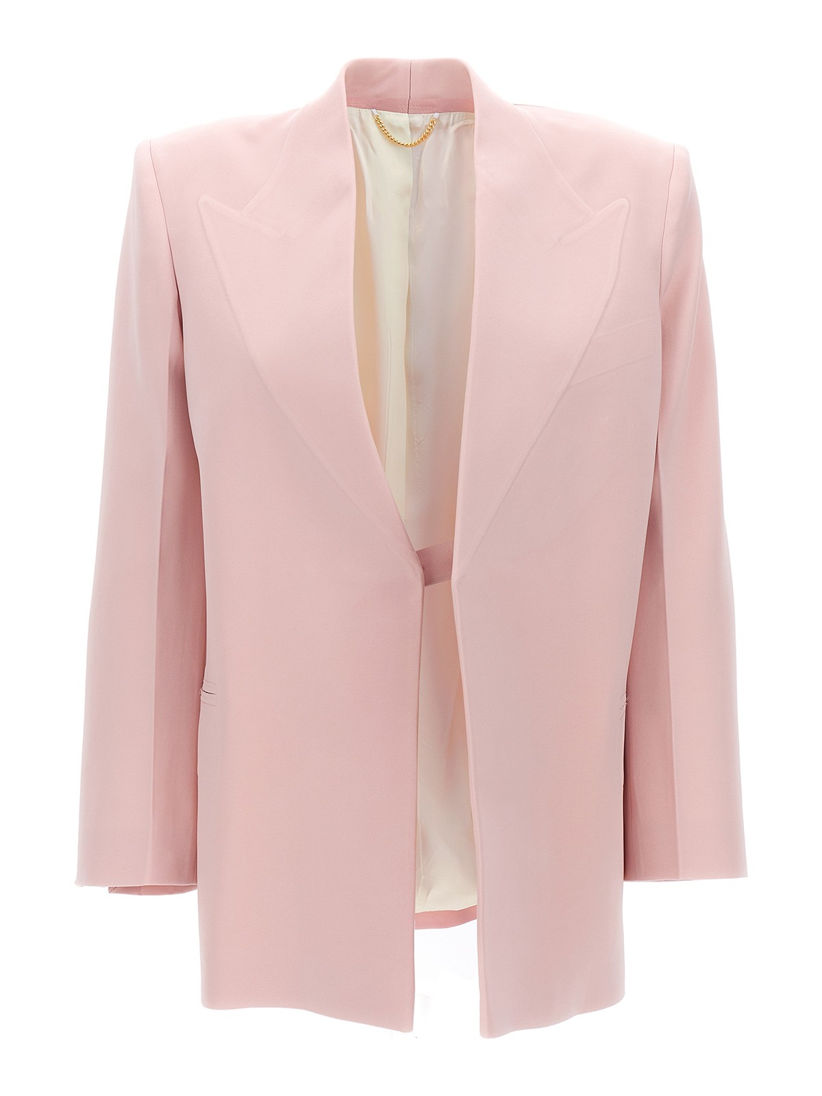 Single-breasted blazer jacket