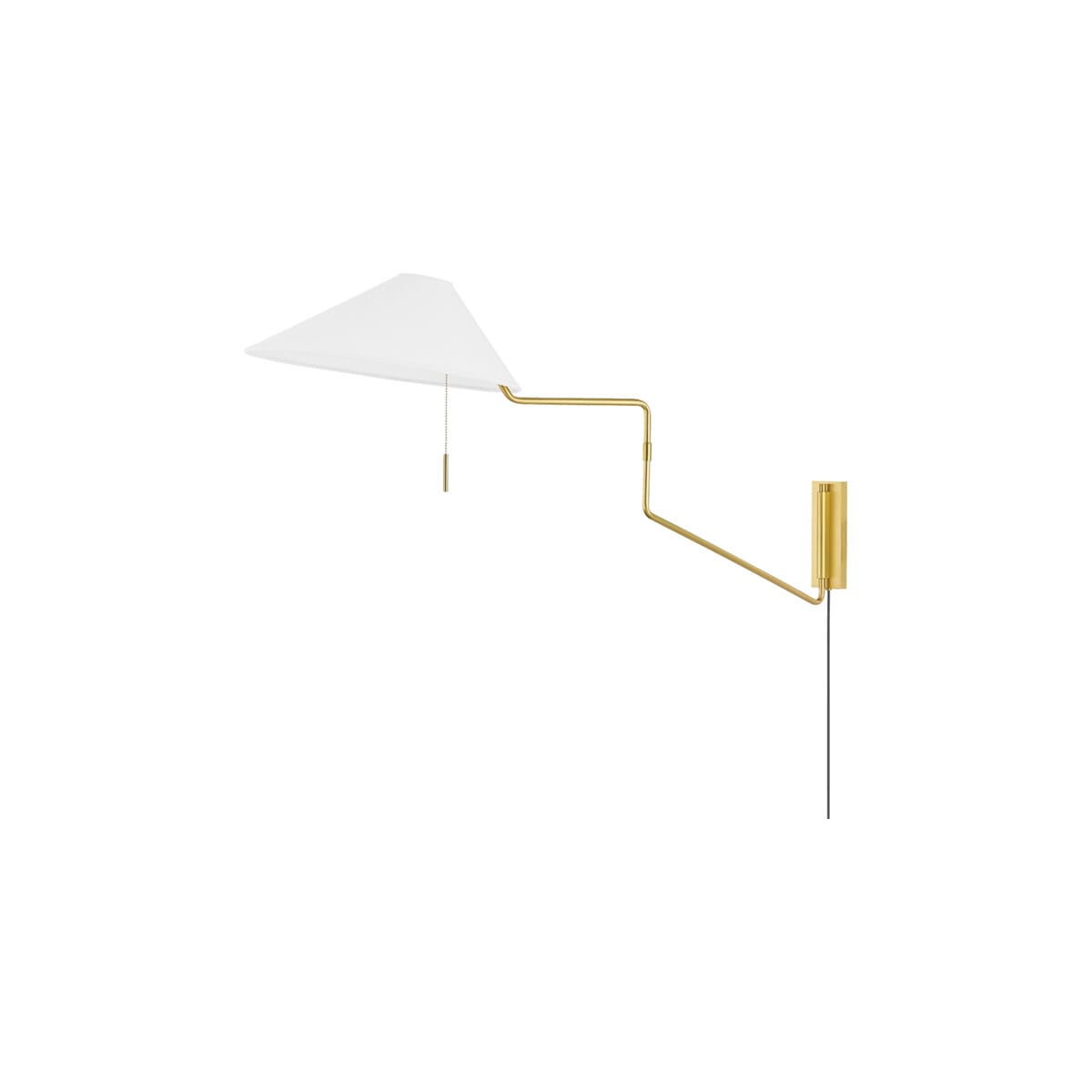 Mitzi Aisa Wall Sconce in Aged Bra