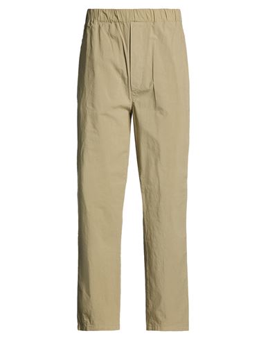 Man Pants Khaki Size S Cotton, Elastane
