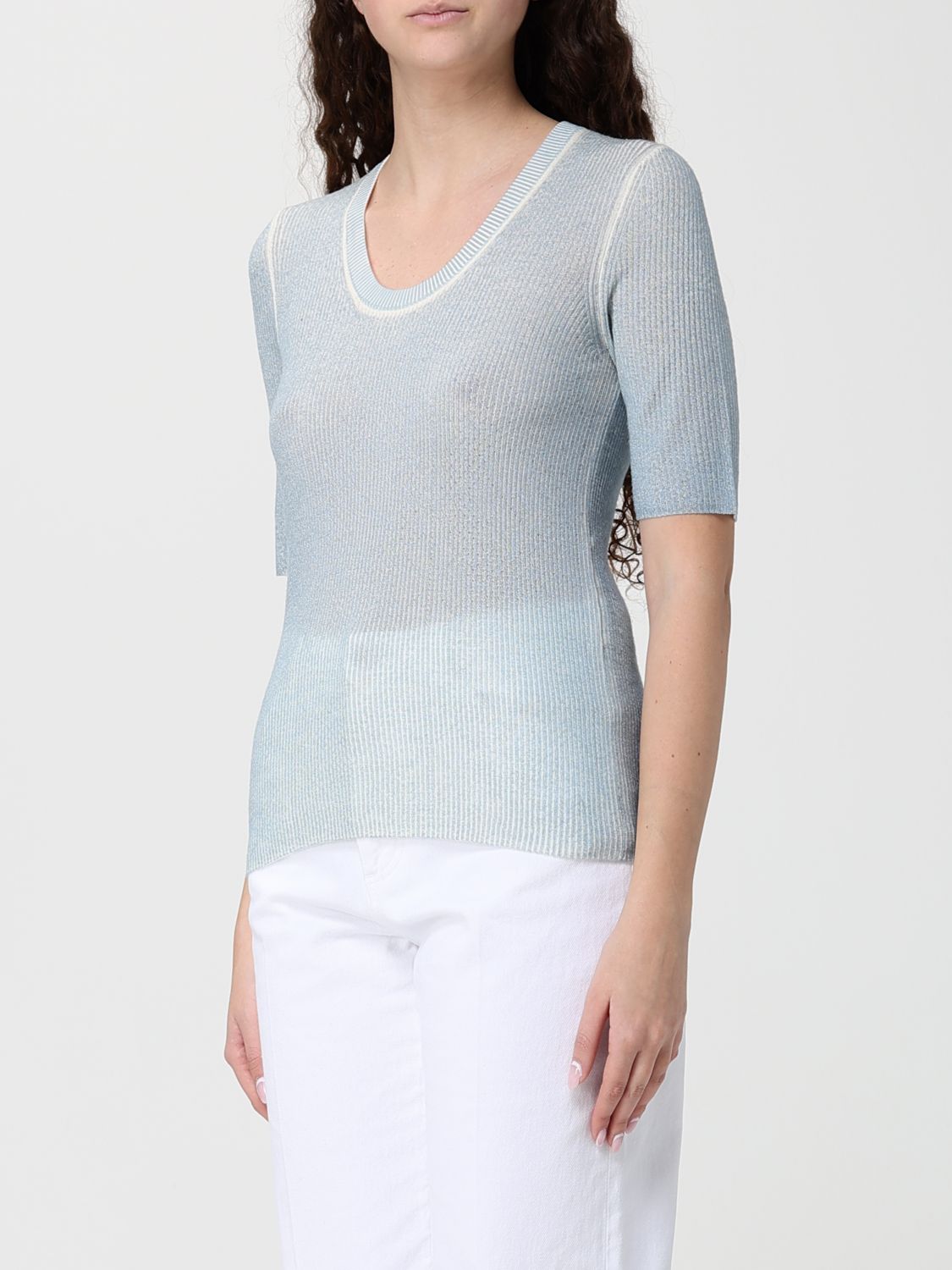 T-Shirt CHLOÉ Woman color Blue
