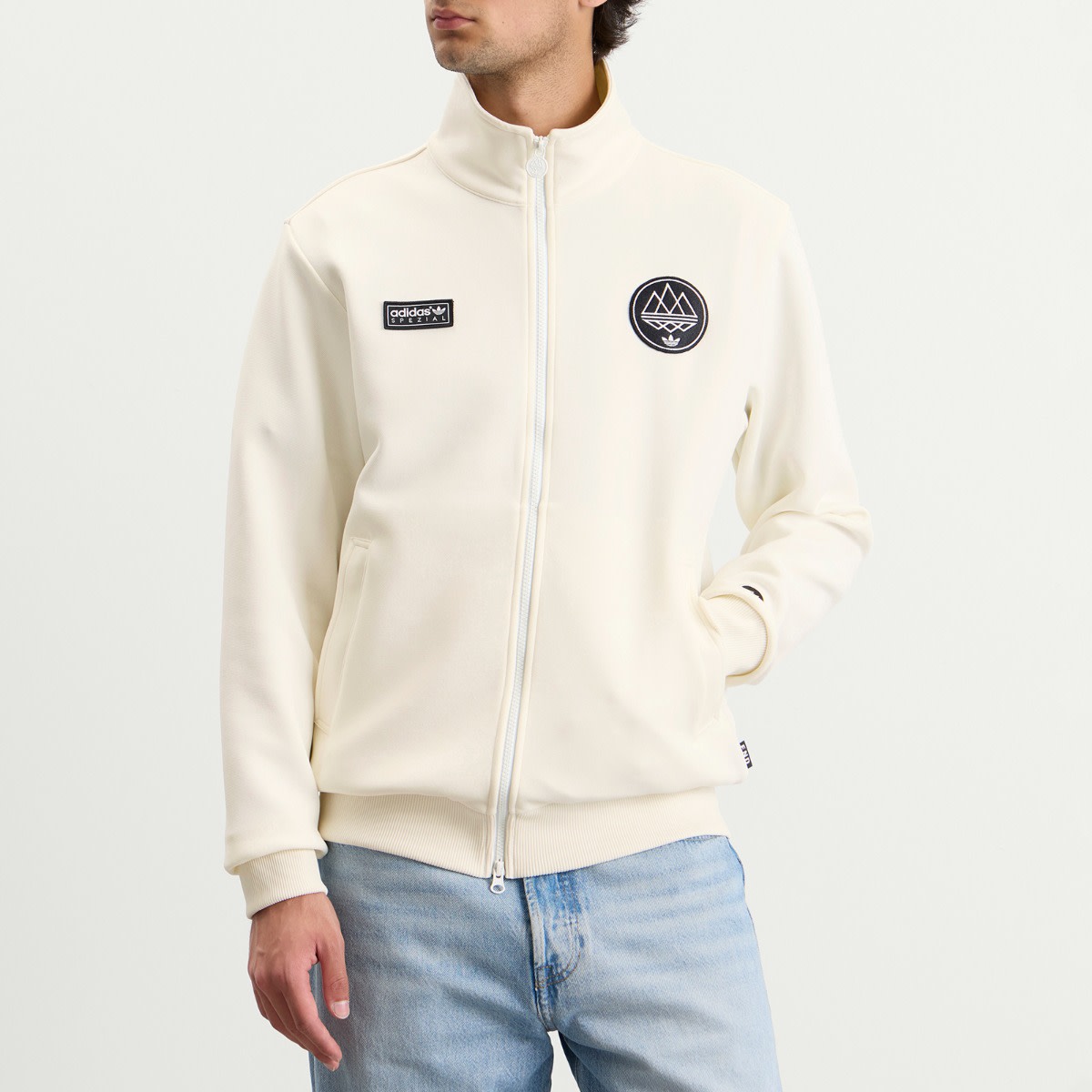 END. x Men's Angelzarke SPZL Track Top Neutrals