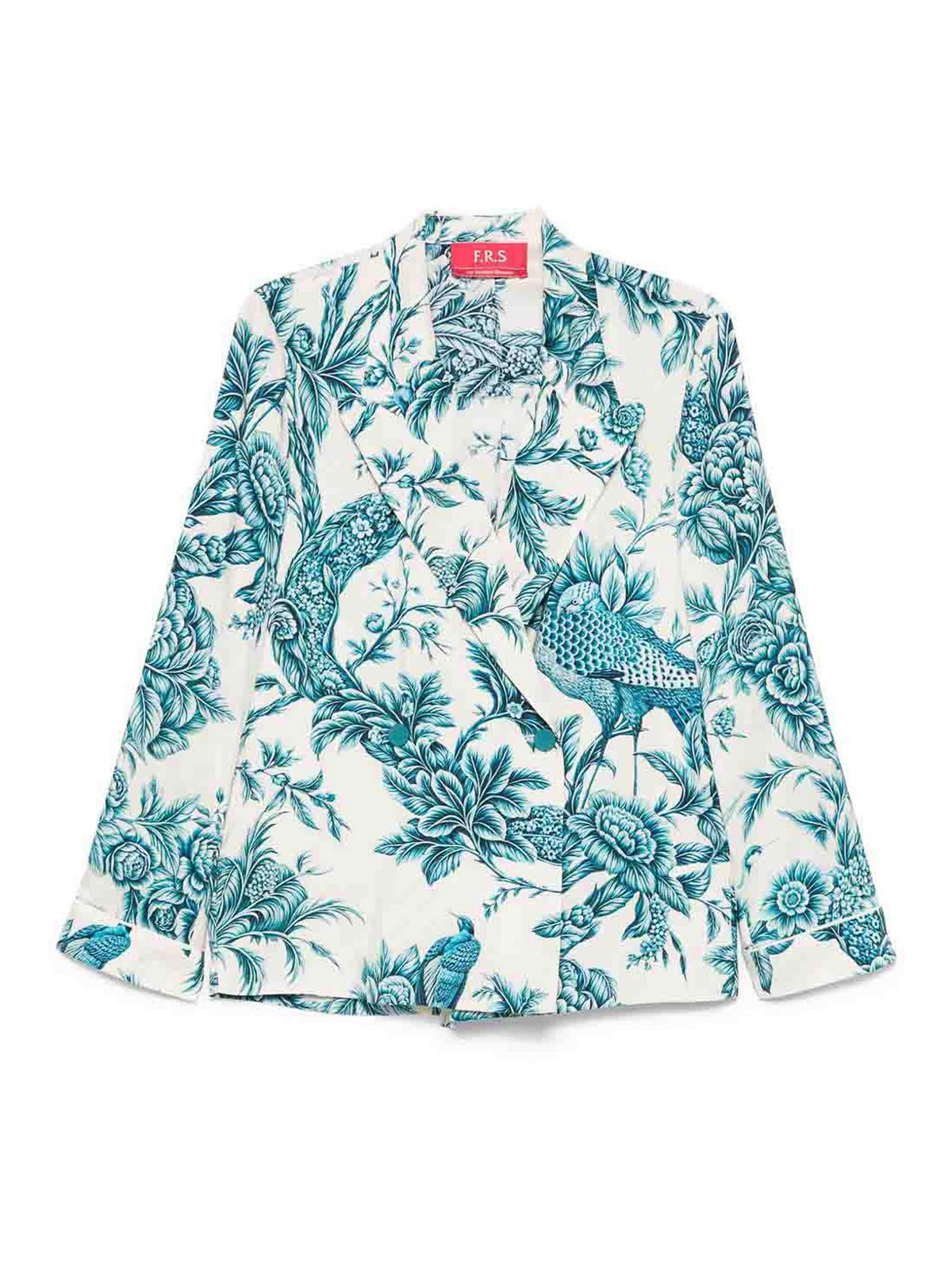 F. R.S For Restless Sleepers Printed Silk Shirt