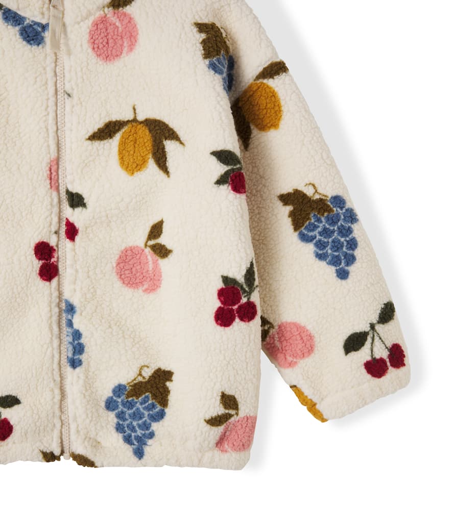 Konges Sløjd Jody printed teddy jacket