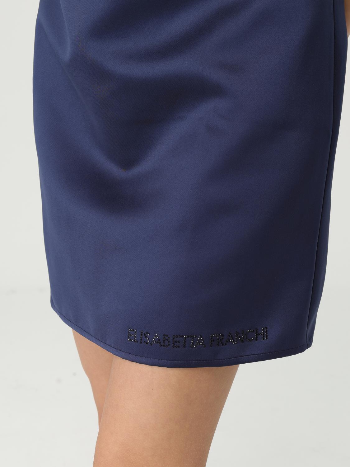 Dress ELISABETTA FRANCHI Woman color Butter