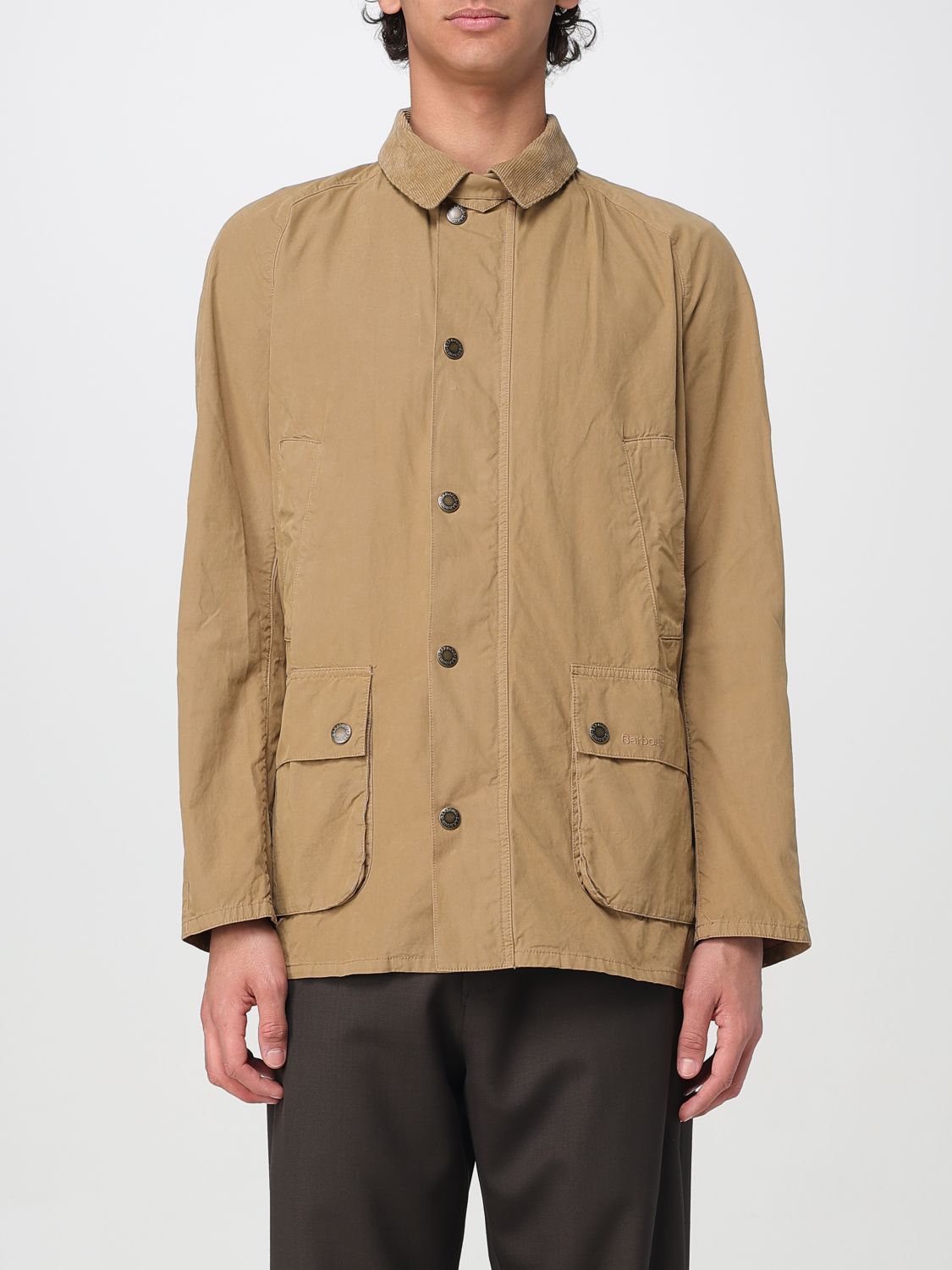 Jacket BARBOUR Men color Dove Grey