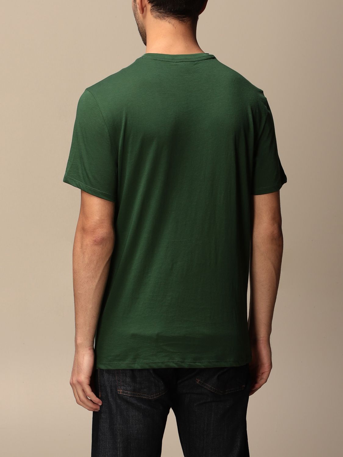 T-Shirt Men colour Green