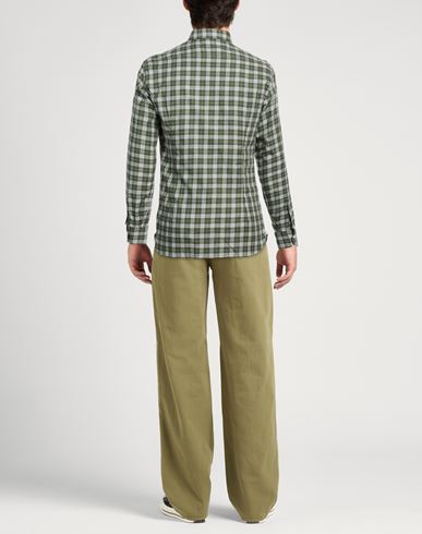 Man Shirt Green Size 15 ½ Cotton