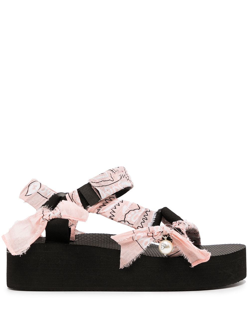 X Arizona Love Trekky sandals - Black