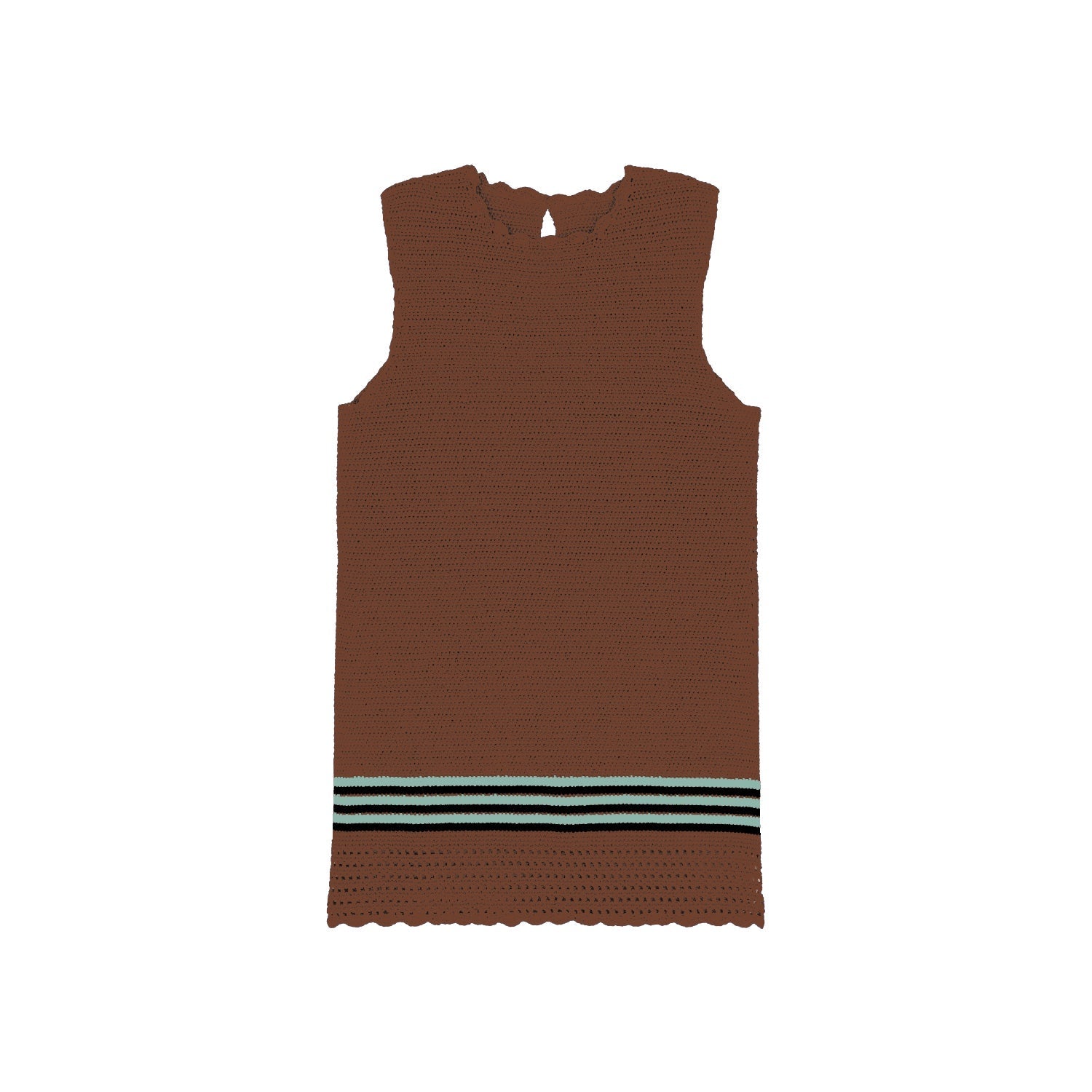 Reinhardt Tank Top — Brown