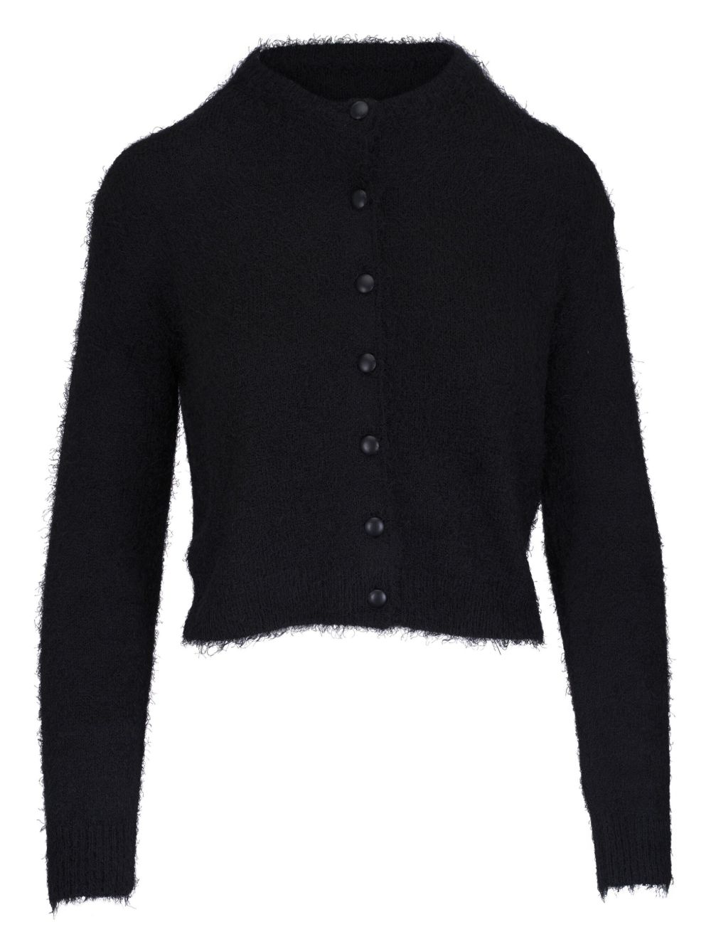 KHAITE brushed cardigan - Black