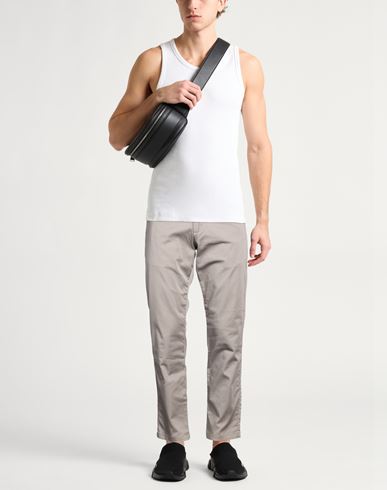 Man Pants Taupe Size 29 Cotton, Polyester, Elastane