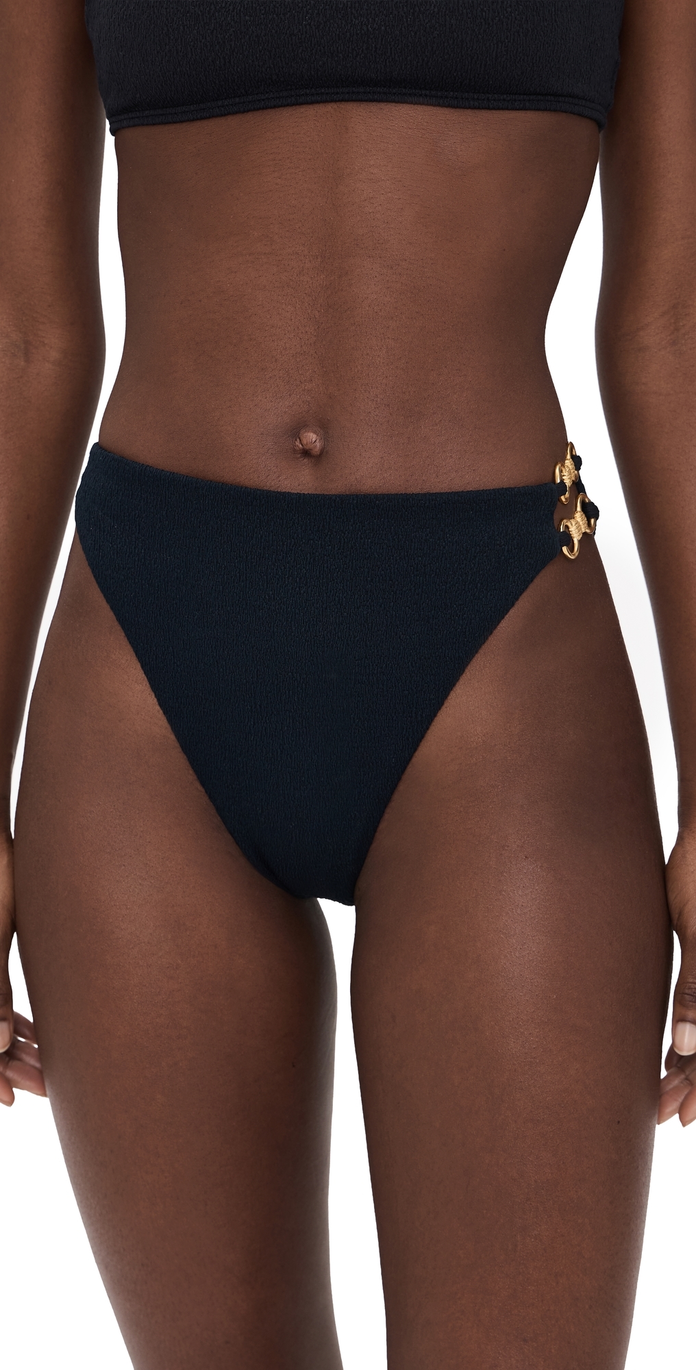 Nell Cheeky Hot Pants Black