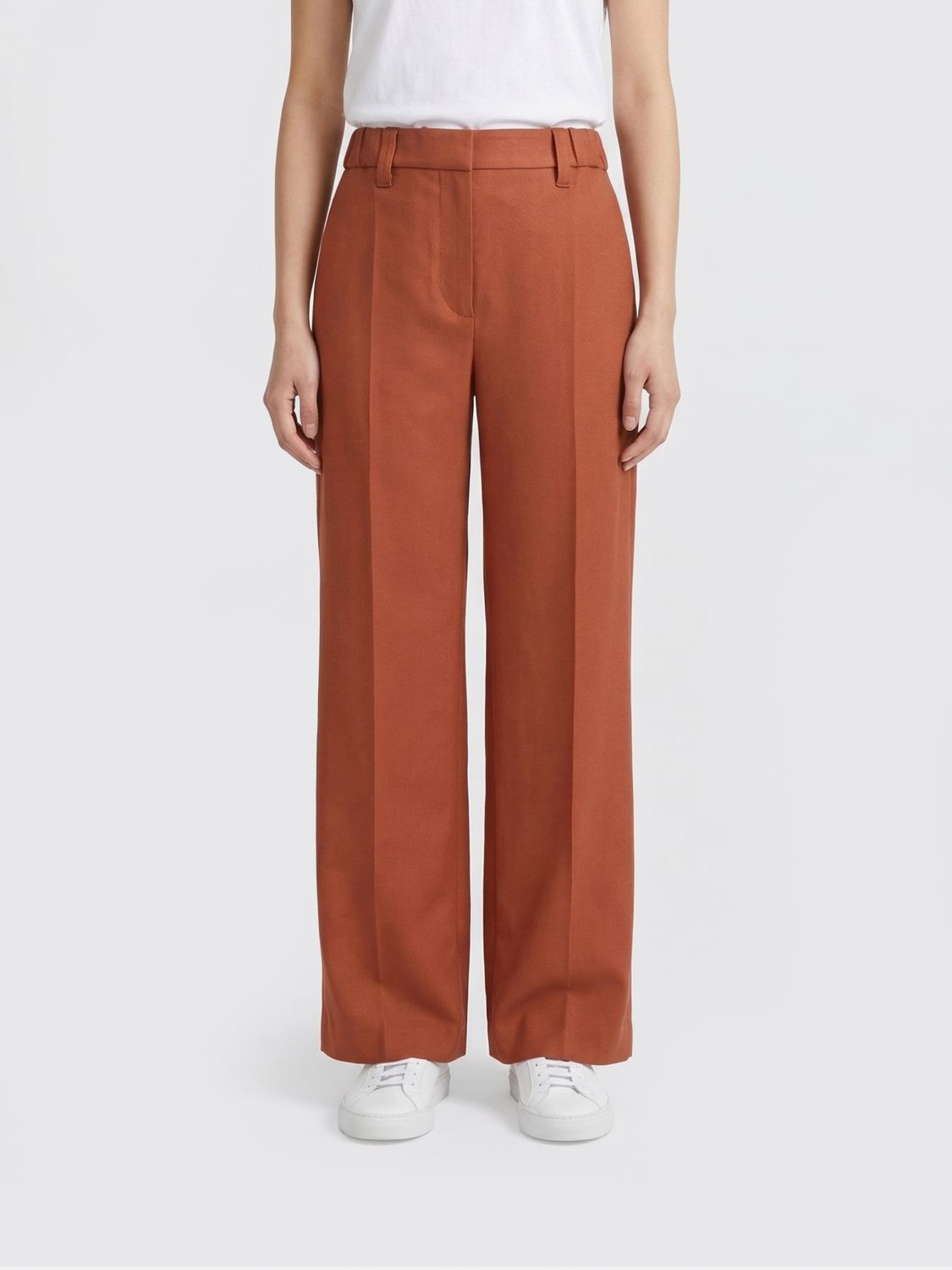 Pants Woman color Brown
