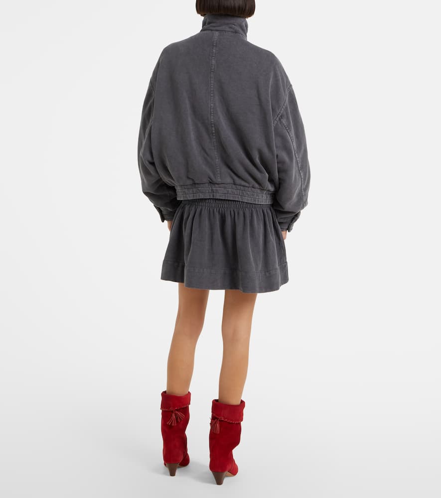 Yanissa cotton jersey jacket