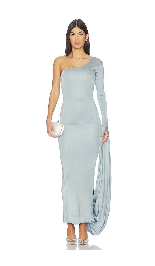 The New Arrivals by Ilkyaz Ozel Yuna Dress in Blue. - 40/8 also /2, 36/4