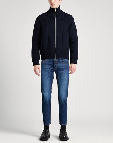 Man Jeans Blue Size 34 Cotton, Elastane