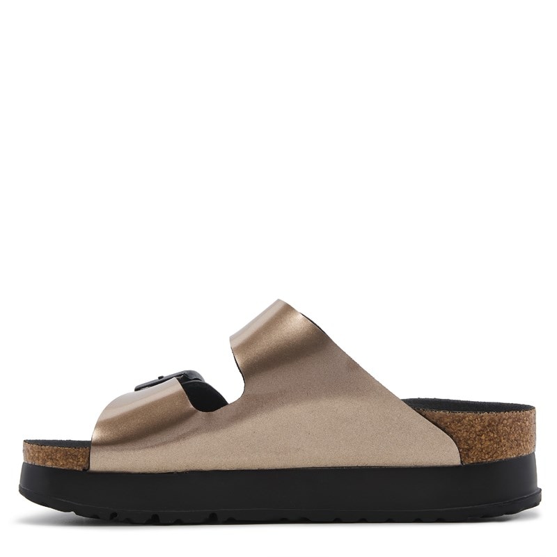 Women's Arizona Platform Sandal by Papillio Sandals (Silver Taupe)