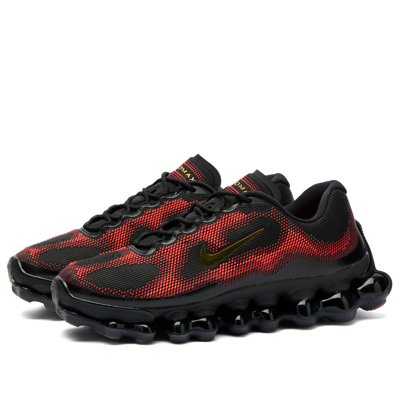 Men's Air Liquid Max Df Sneaker Black/Metallic Gold/Team Red