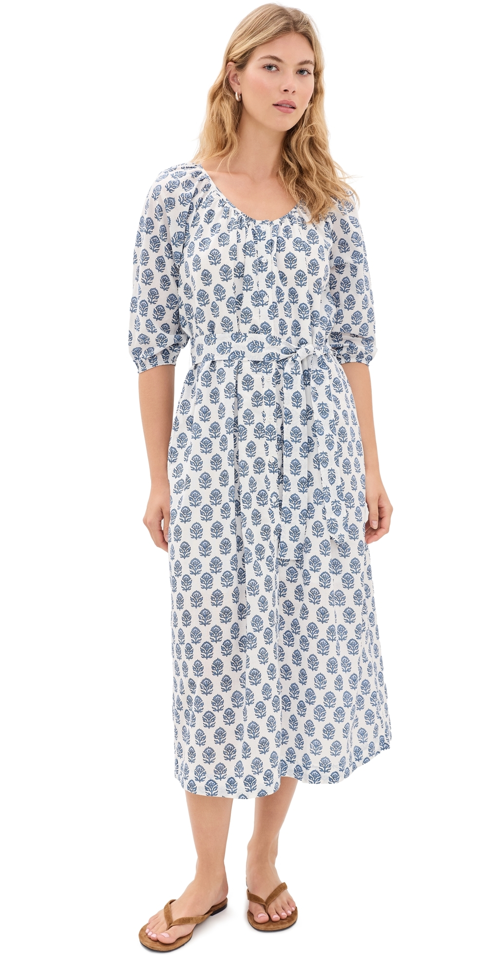 Sophie Dress Atlantic Bordeaux