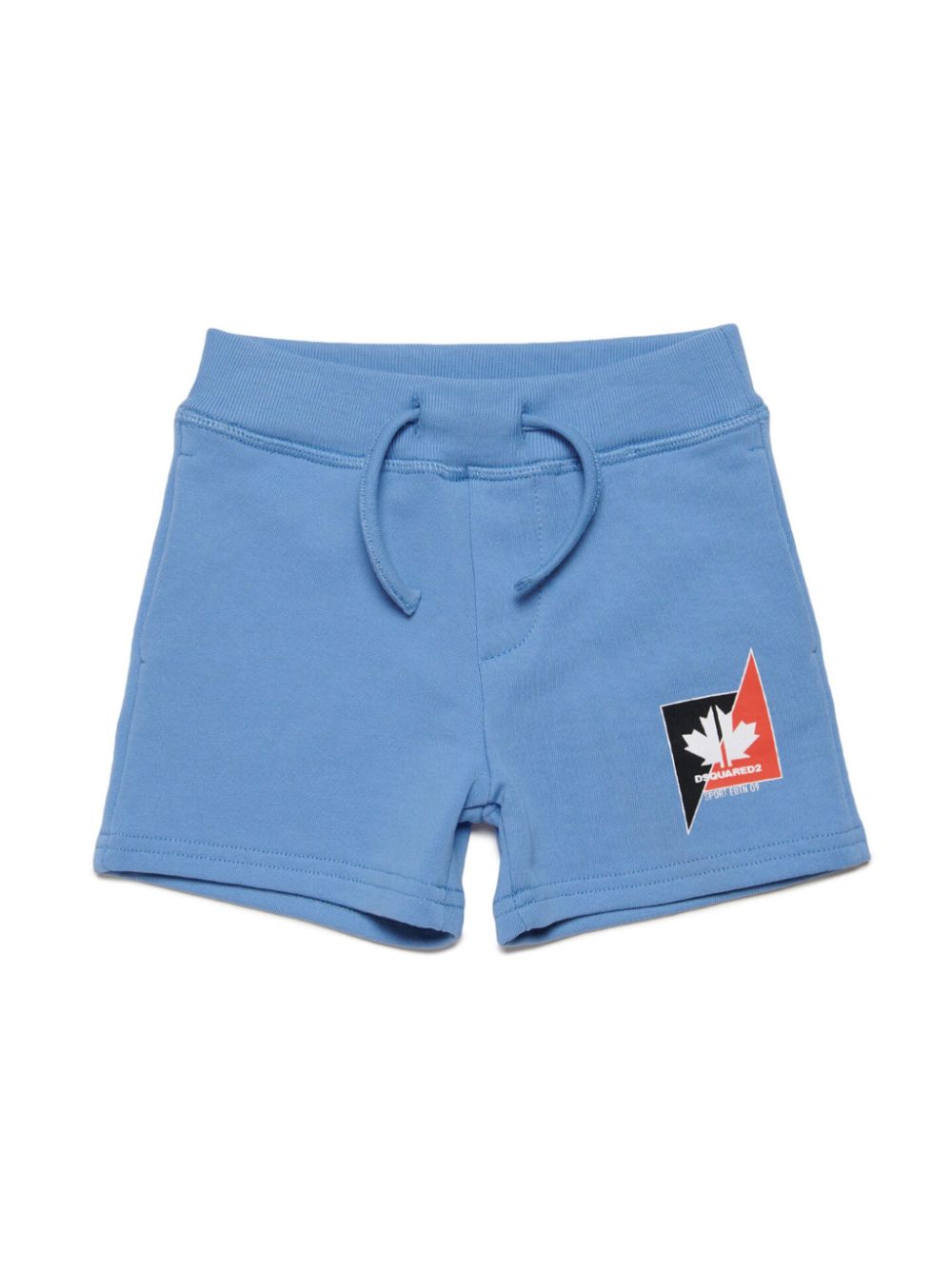Logo-print cotton shorts - Brown