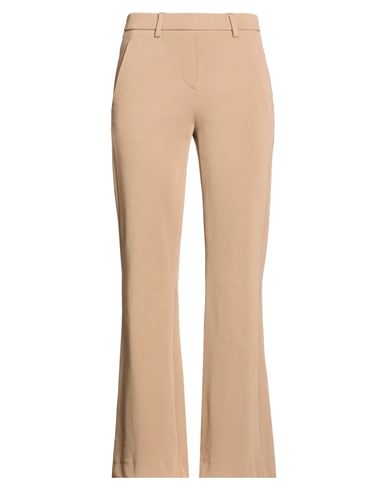 Woman Pants Camel Size 4 Polyamide, Elastane