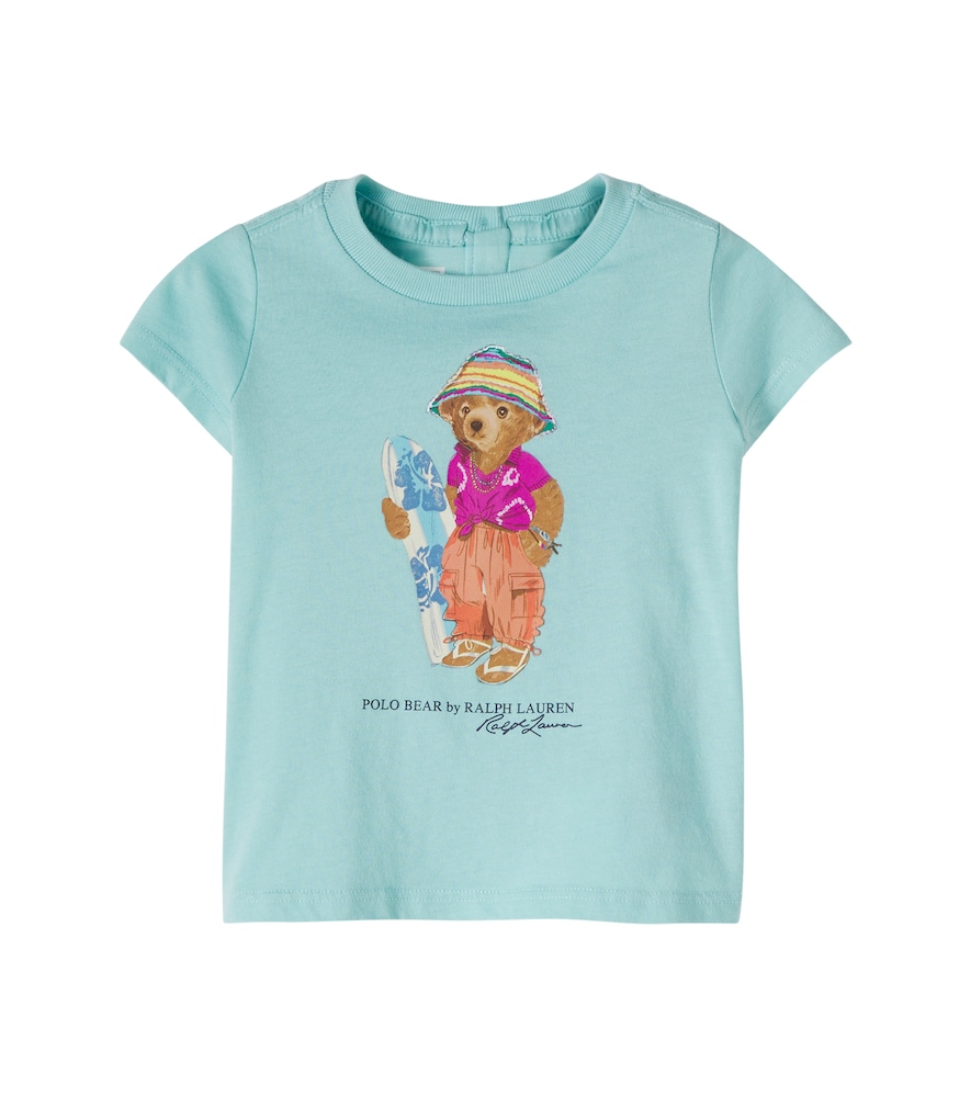 Baby Polo Bear cotton jersey T-shirt