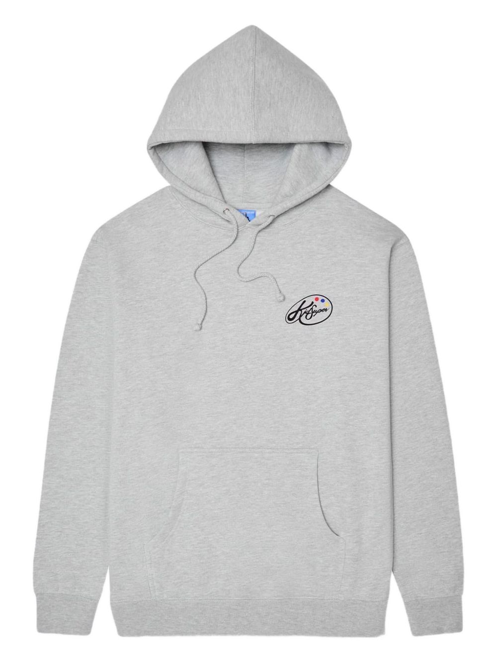 Logo-print hoodie - Grey