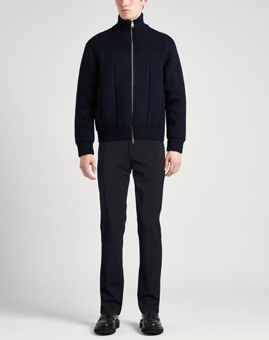 Platinum Man Pants Midnight blue Size 31 Wool, Elastane