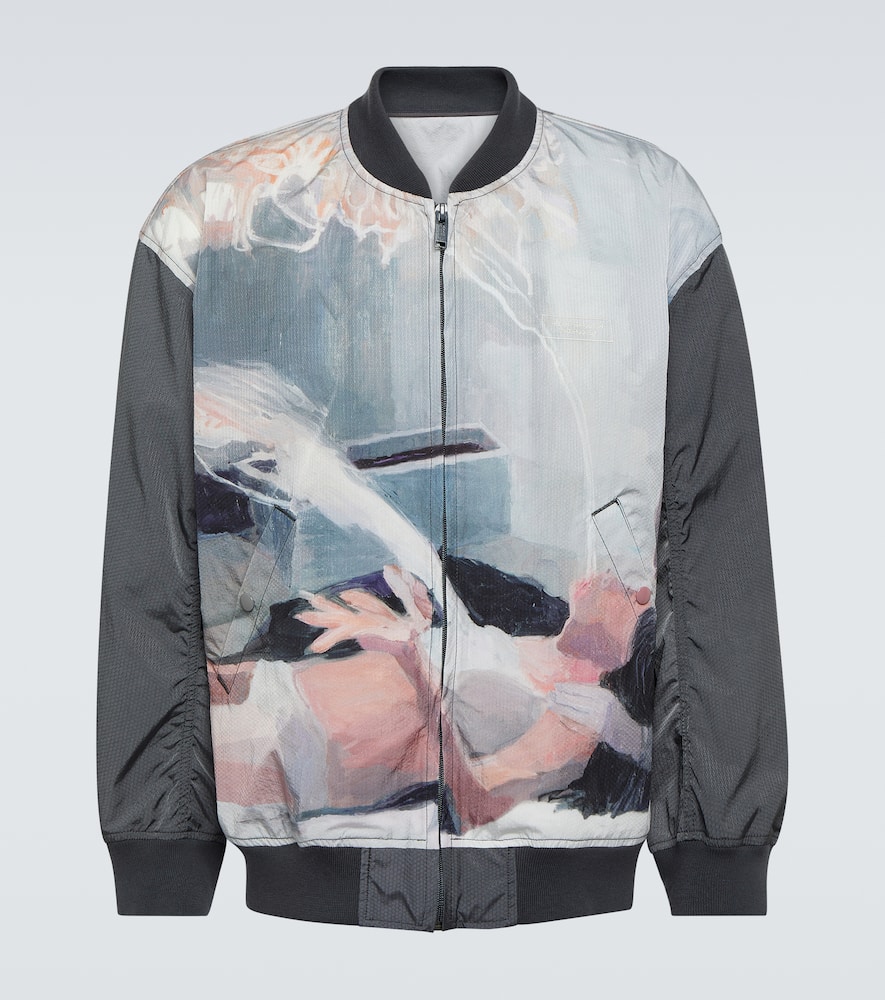 X Helen Verhoeven printed bomber jacket
