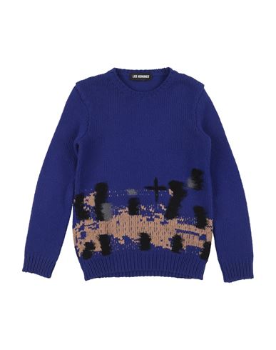 Kid Boy Sweater Blue Size 16 Wool, Polyamide