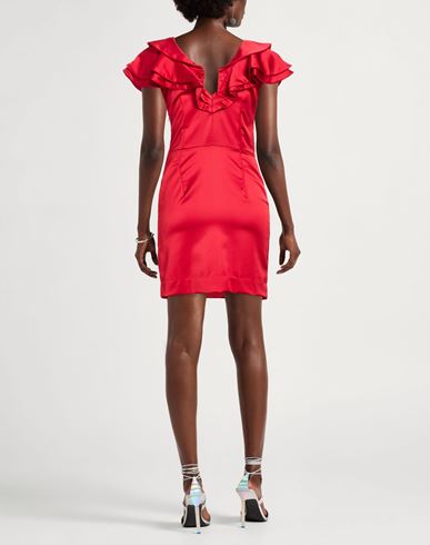 Woman Mini dress Red Size 4 Polyester, Elastane