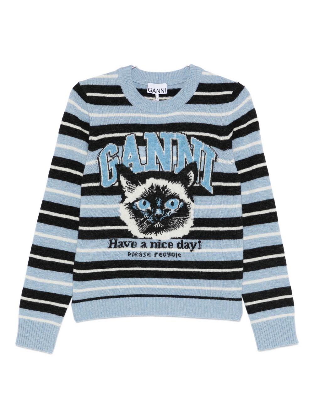 Wool Sweater With Print