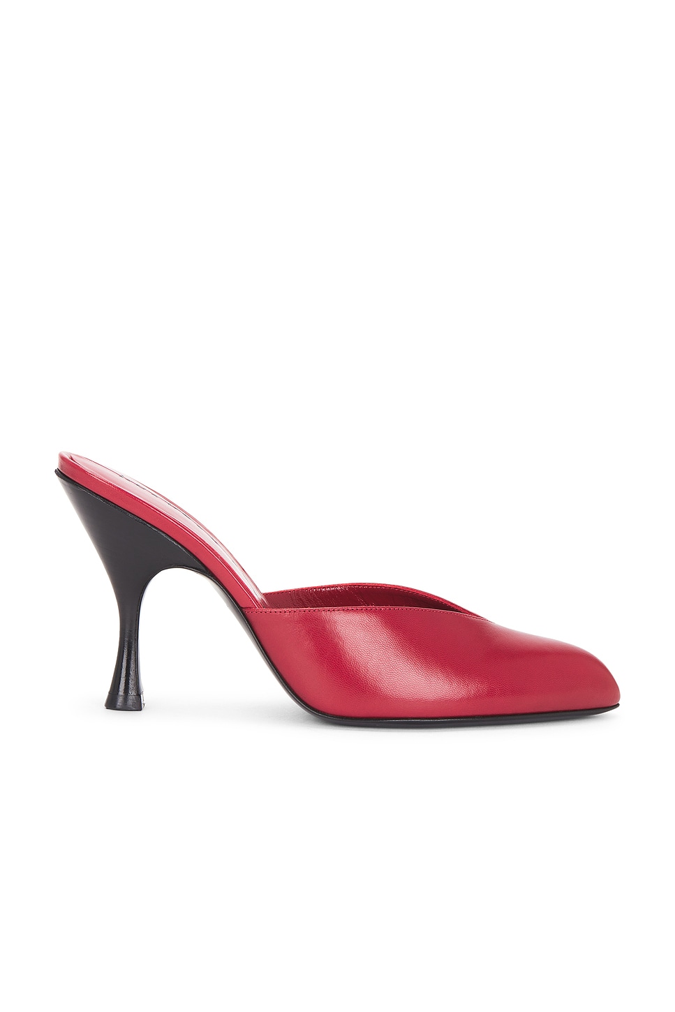 HERBERT LEVINE PANTOLETTE SITTING PRETTY in Beth Red - Red. 37 also .5, 37.5, 38, 38.5, 39, 39