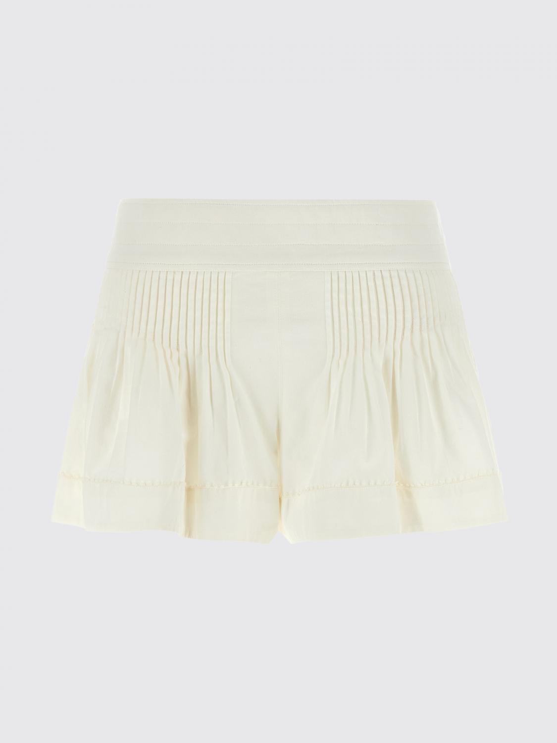 Shorts Woman color White