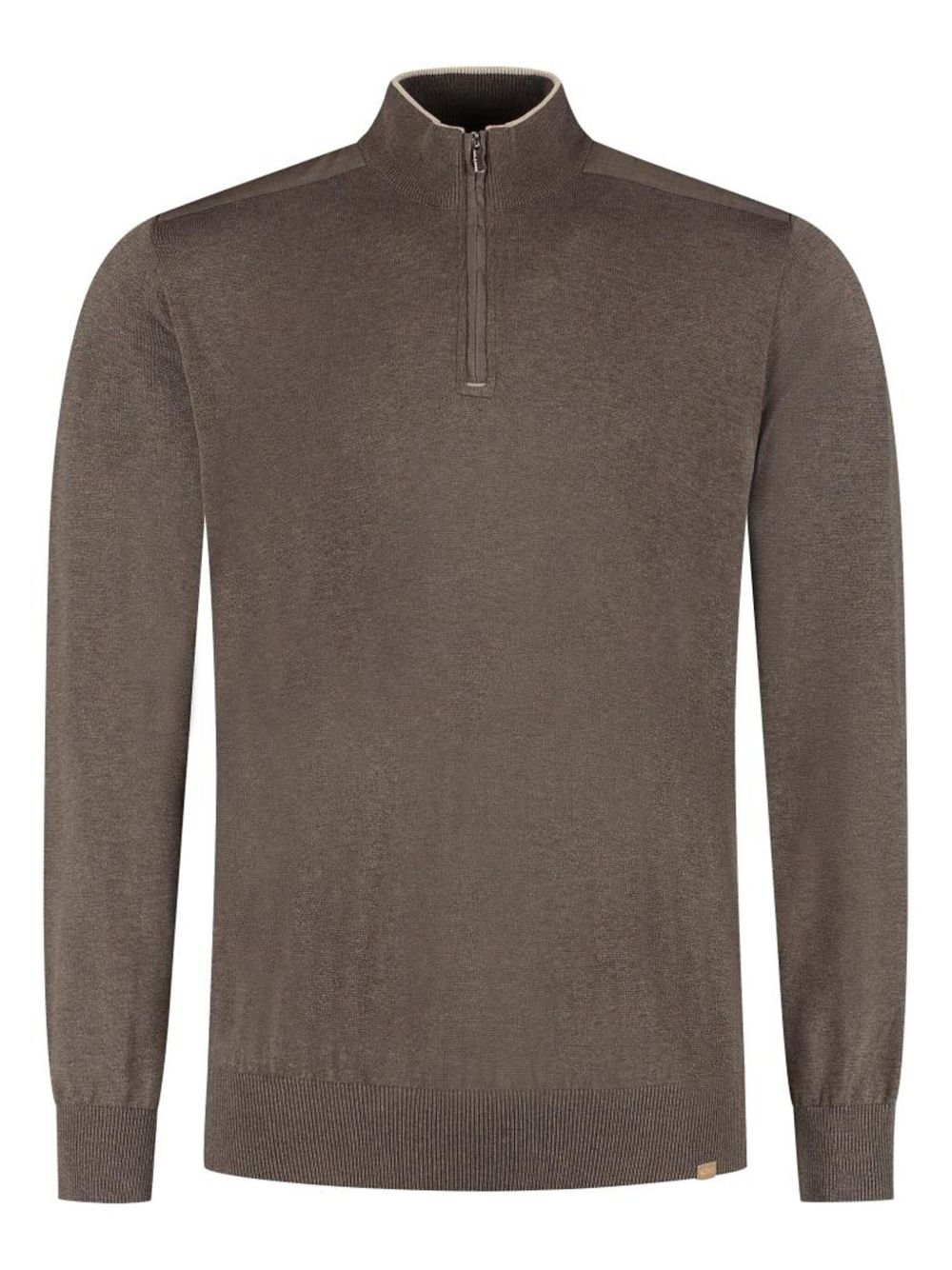 Paul & Shark half-zip jumper - Brown