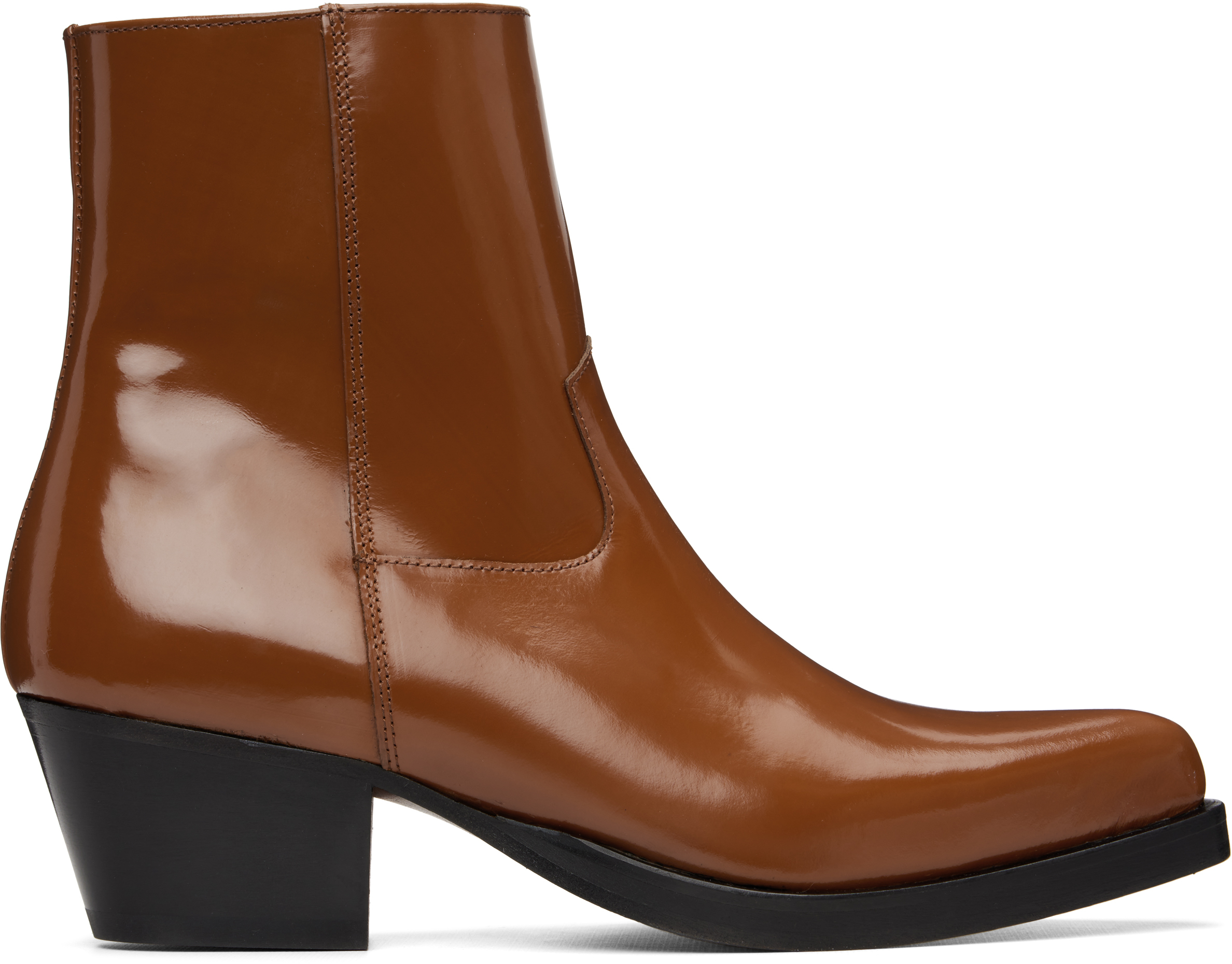 Tan Western Boots
