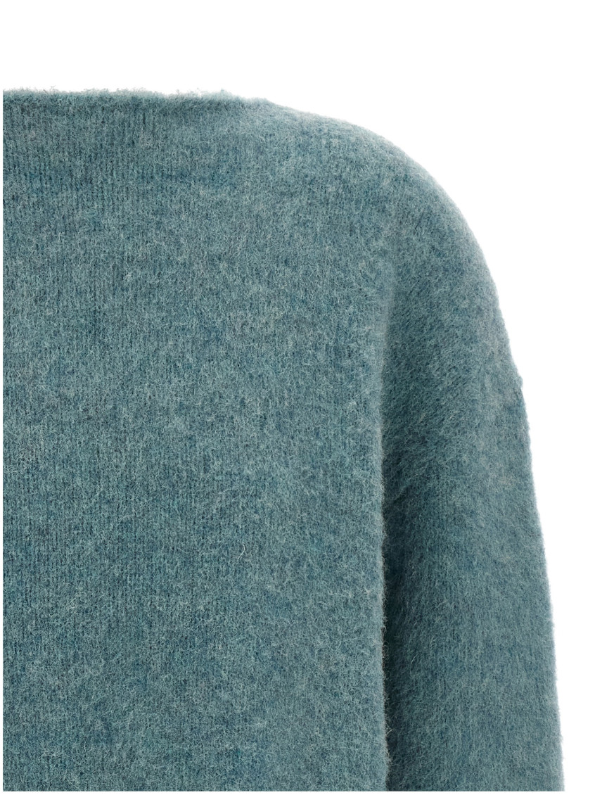 Fringed Sweater Sweaters And Cardigans Light Blue