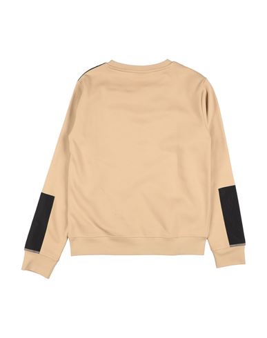 Kid Boy Sweatshirt Beige Size 14 Cotton, Polyester