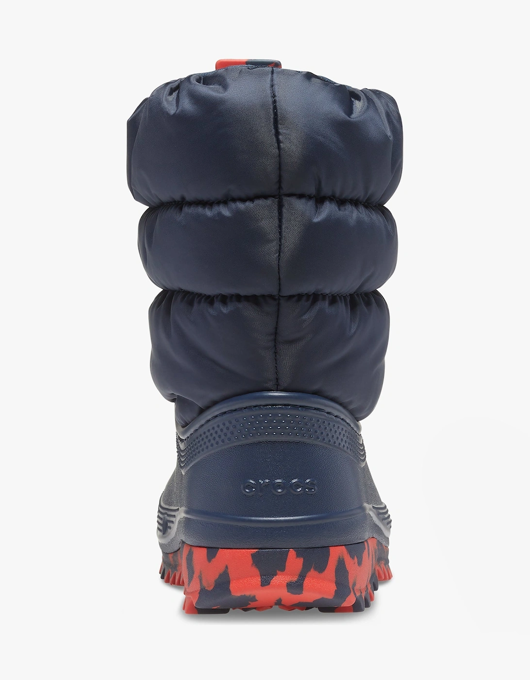 Crocs 207684-410 CLASSIC NEO PUFF Kids Boots Navy - Size: UK 1 older kids