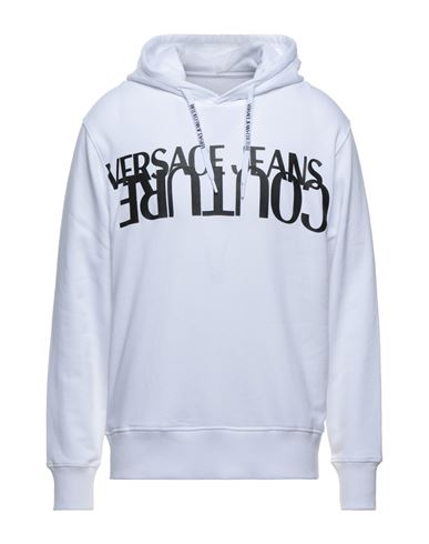 Man Sweatshirt White Size S Cotton
