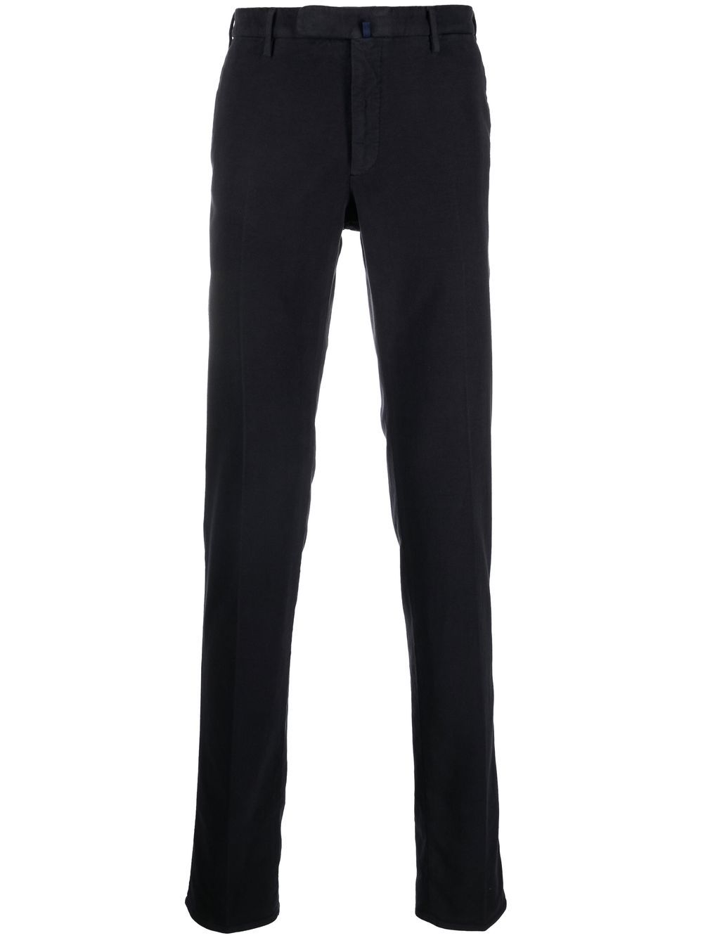 Straight-leg tailored trousers - Blue